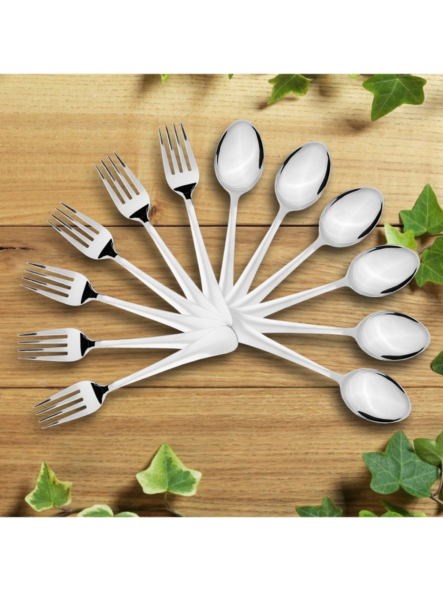 Westside Home Brown Copper Tea Spoons (Set of 4)