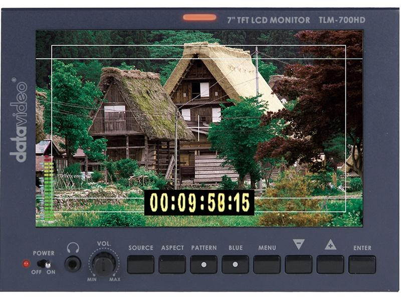 7 inch HD/SD TFT LCD Monitor with Anton Bauer Battery Mount