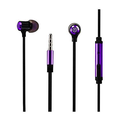 Reiko Flat Cable Bass Earphone With Mic