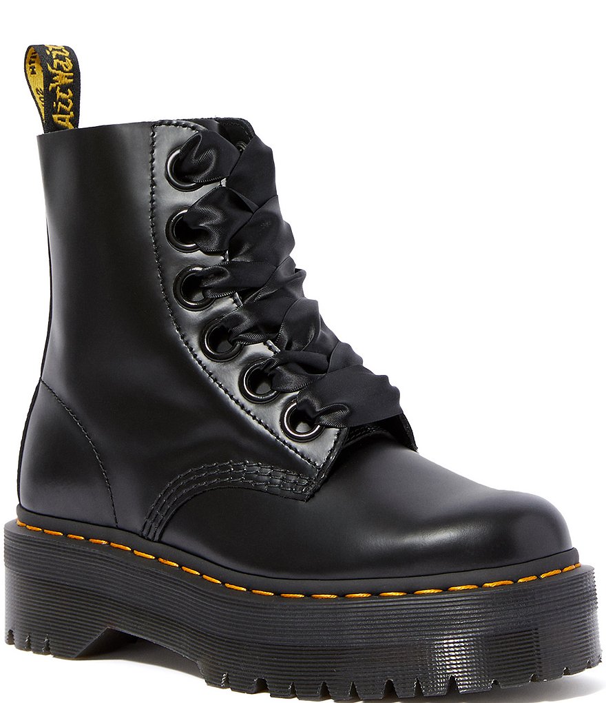 Dr. Martens Women's Molly Platform Combat Boots