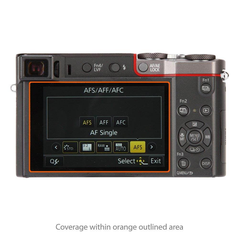 Panasonic Lumix DMC-TZ100 Screen Protector, BoxWave [ClearTouch Crystal (2-Pack)] HD Film Skin - Shields From Scratches for Panasonic Lumix DMC-TZ100