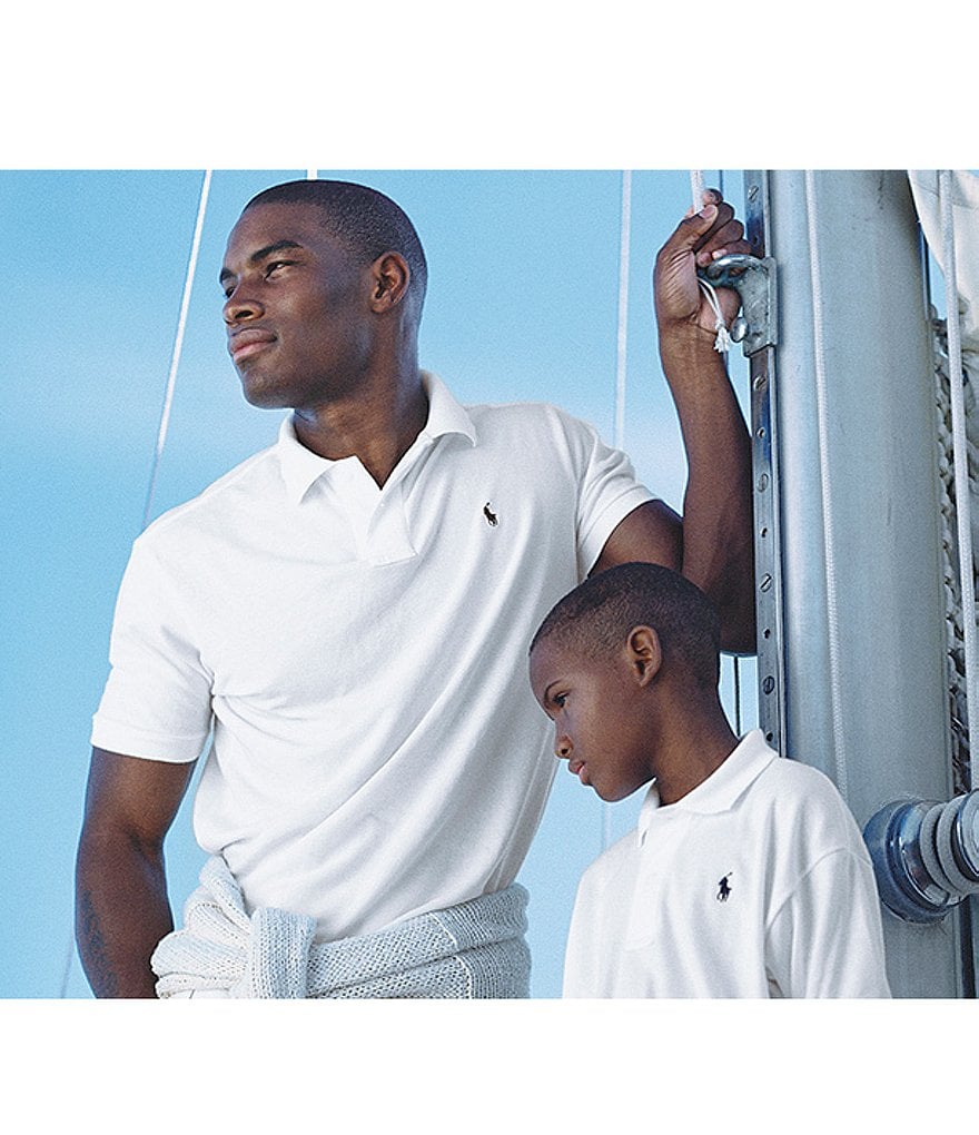 Polo Ralph Lauren Childrenswear Little Boys 2T-7 Short-Sleeve Essential Mesh Polo Shirt