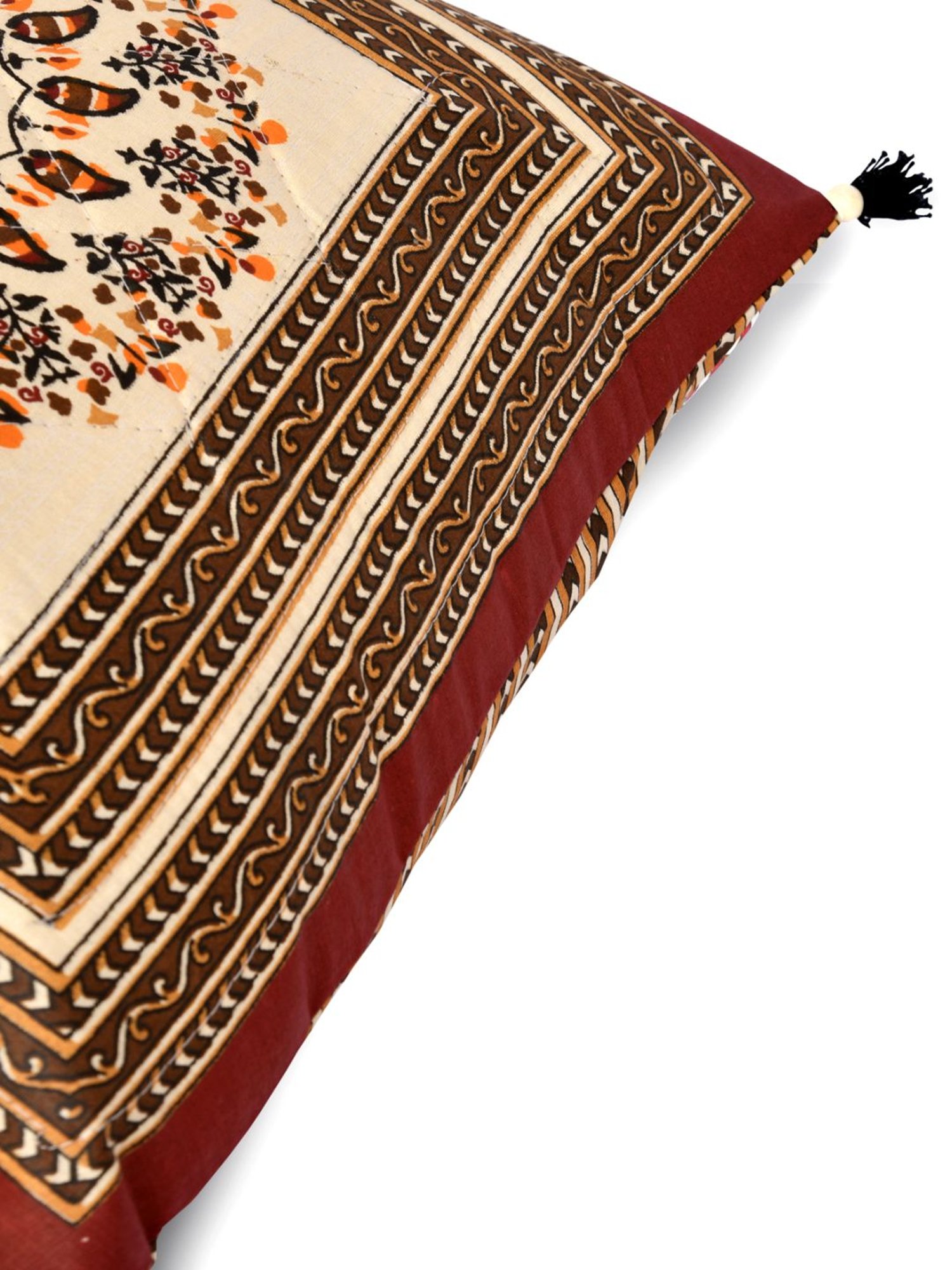 Living Roots Multicolor Cotton Cushion Covers - Set of 5