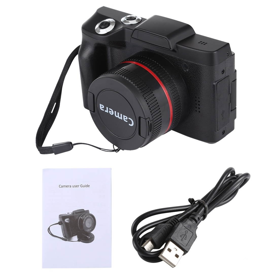 1.3 Mega Pixel Interpolation Flip Screen Interchangeable Lens Digital Camera, 2.4 inch LCD, Full