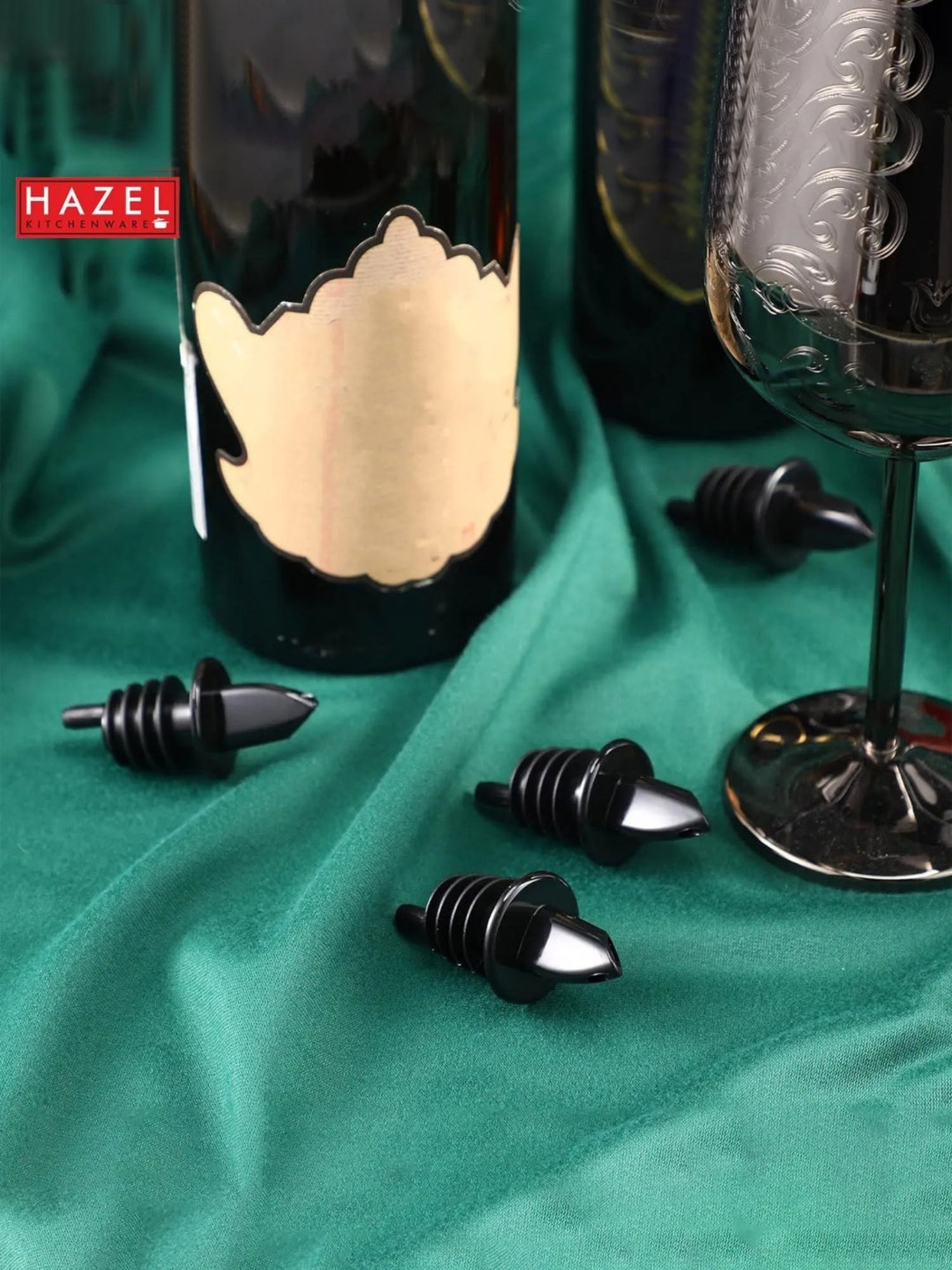 JOSEPH JOSEPH Silver & Green Steel 30.5 cm Elevate Tong - Set of 1