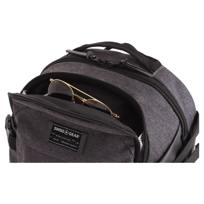 SWISSGEAR Getaway 18" Weekend Laptop Backpack - Heather Gray