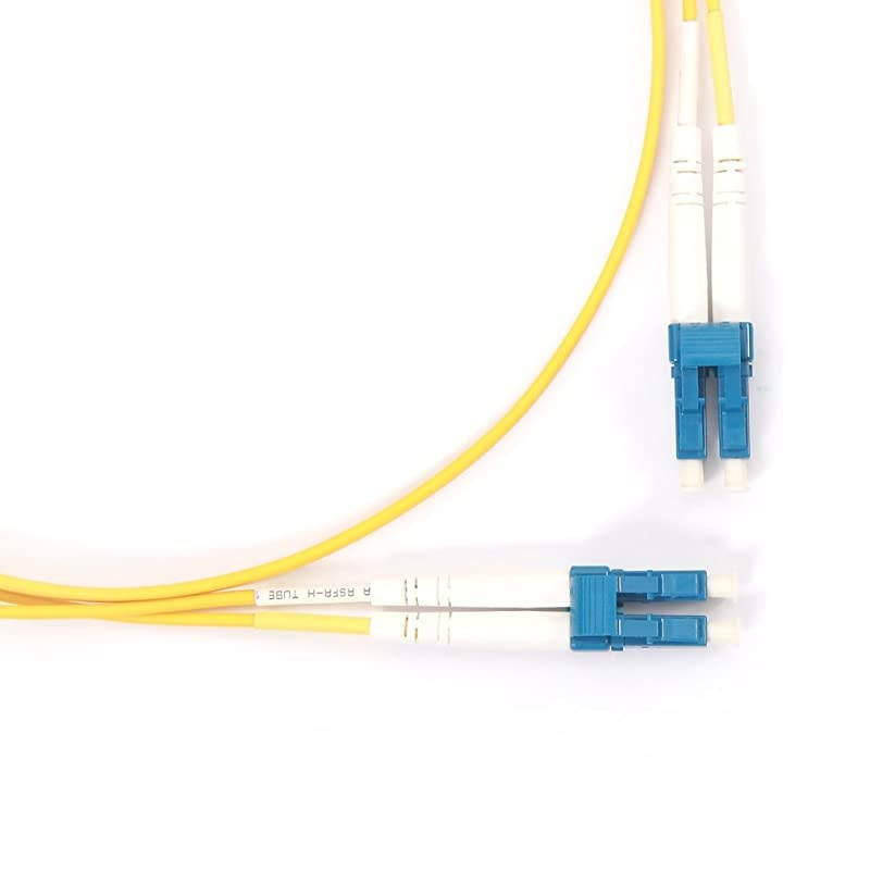OS2OS1 LCLC Fiber Optic Patch Cable Single Mode Duplex 1m 33ft 9125 LSZH