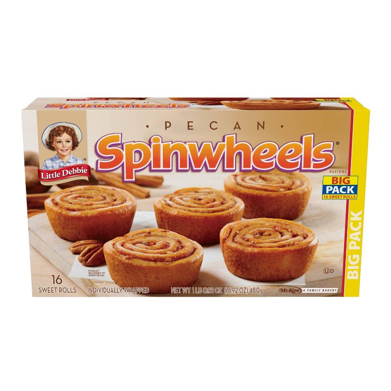 Little Debbie Pecan Spinwheels - 16ct/16.92oz