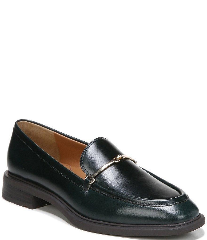 Sarto by Franco Sarto Eda Leather Bit Buckle Loafers