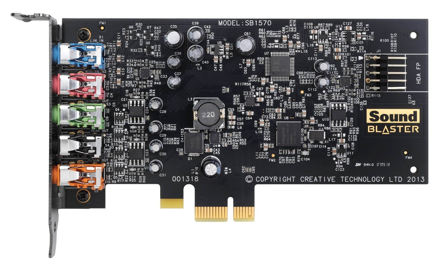 Creative Sound Blaster Audigy FX 5.1 Sound Card SB1570