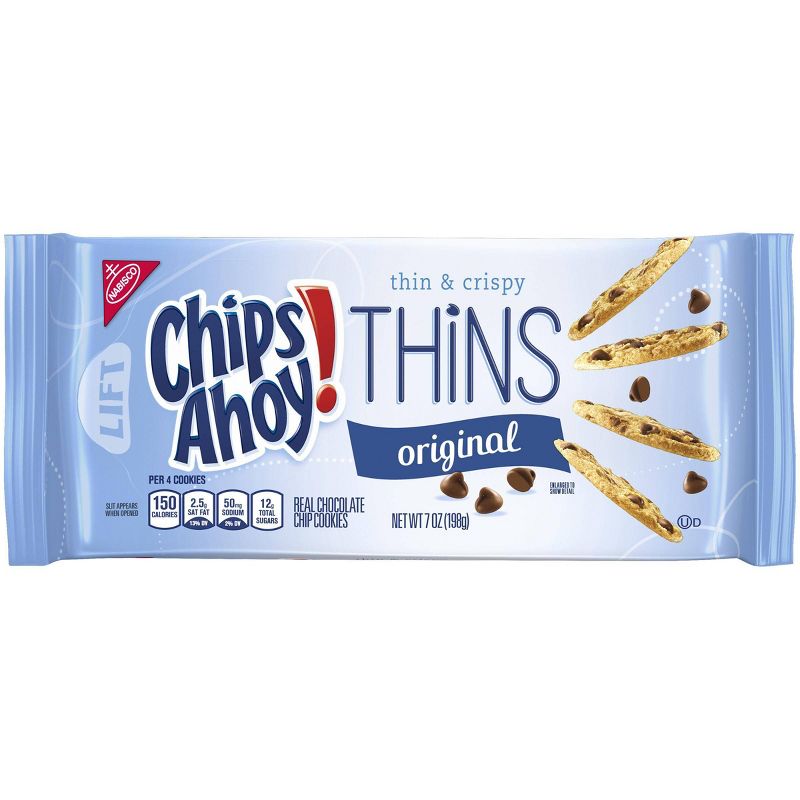 Chips Ahoy! Thin And Crispy Chocolate Chip Cookies - 7oz