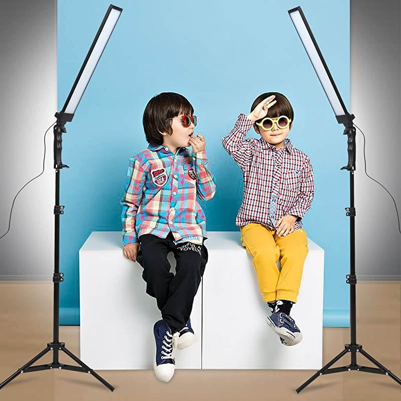 180 LED Light Photography Studio LED Lighting Kit Adjustable Light with Light Stand Tripod Photographic Video Fill Light