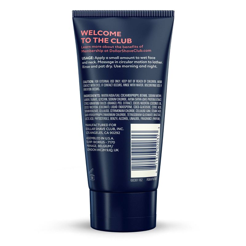 Dollar Shave Club Hydrating Face Wash - 5 fl oz