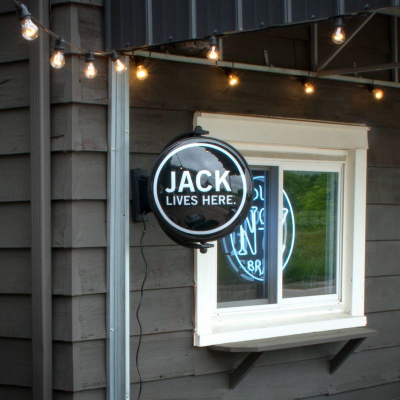 Jack Lives Here Rotating Pub Light Decorative Accent Sets - Jack Daniel's