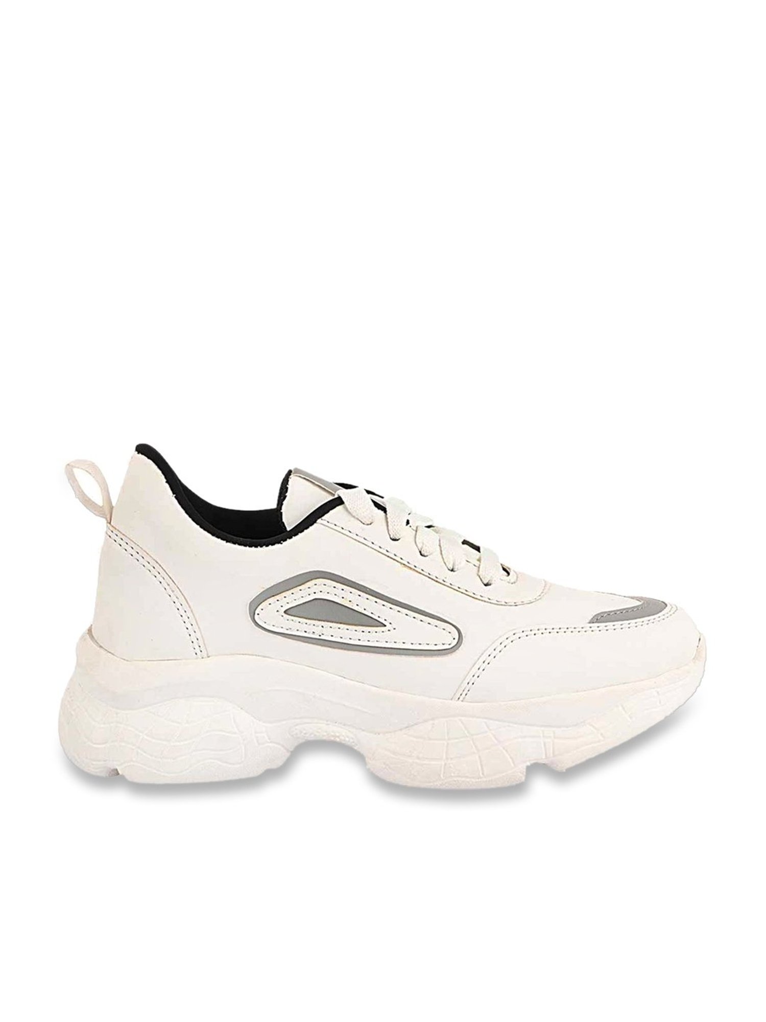 Shoetopia Women's White Running Shoes