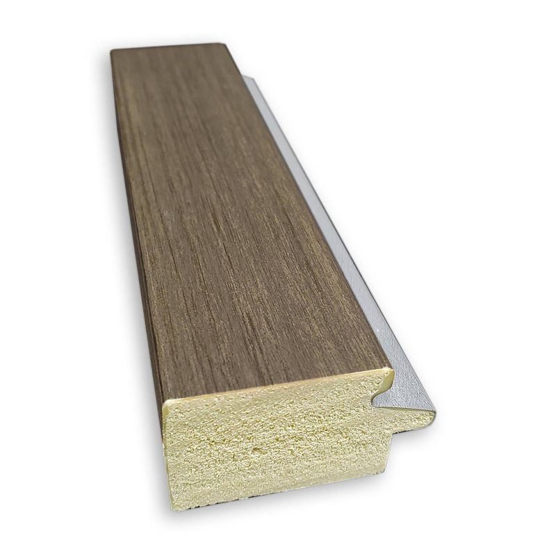 30" x 66" Dove Graywash Framed Full Length Floor/Leaner Mirror - Amanti Art