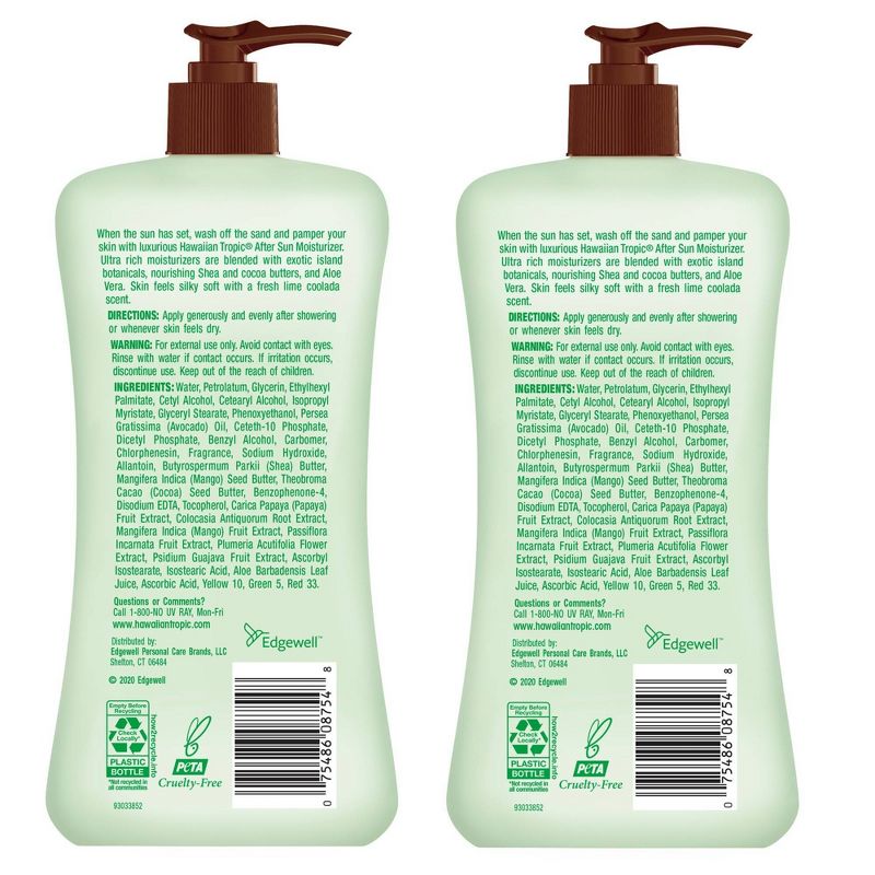 Hawaiian Tropic Lime Coolada After Sun Treatment - 16oz