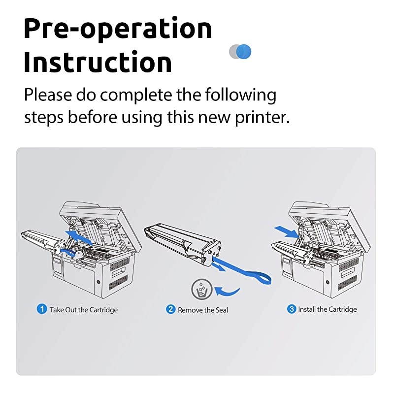 M6602NW All-in-One Monochrome Laser Printer Copier Scanner Fax with Wireless Ethernet & USB2.0 Capabilities, 150 Pages Paper Input Capacity (V7W99B)
