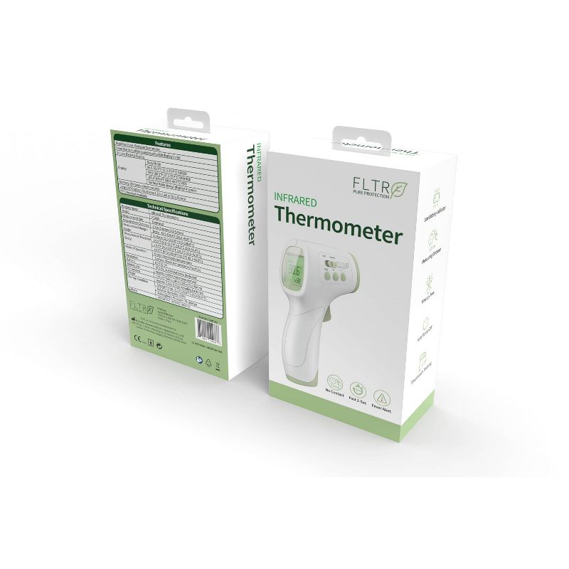 FLTR No Contact Infrared Digital Forehead Thermometer