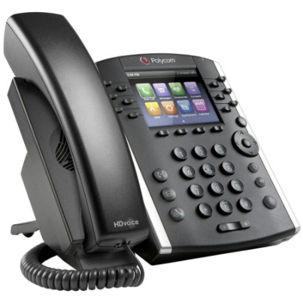 Polycom VVX 401 (2200-48400-025) 12-line Desktop Phone