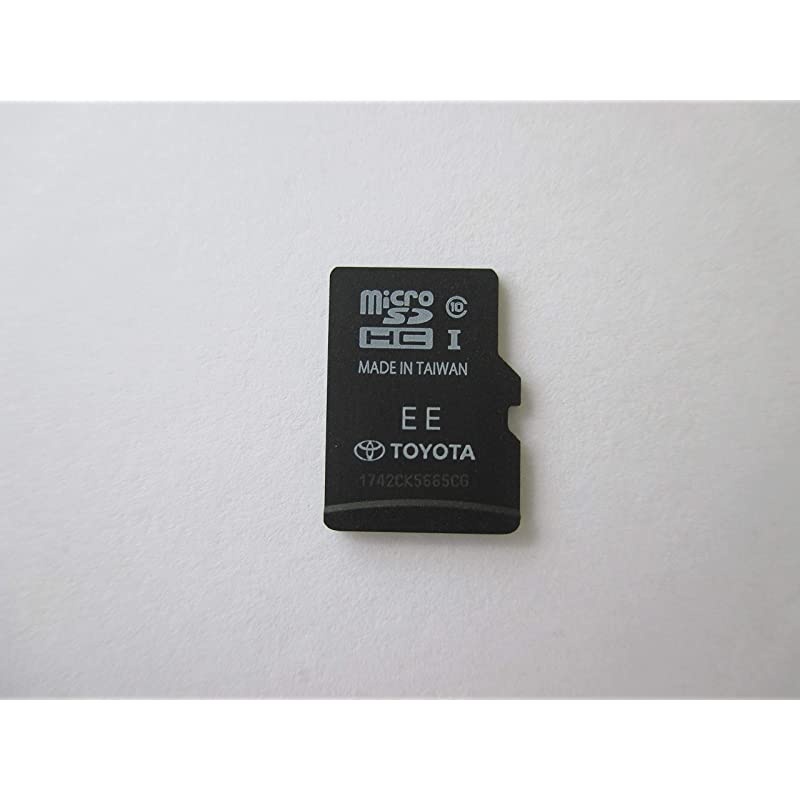 0E071 2014 2015 2016 2017 2018 2019  Camry Highlander Tundra Tacoma Corolla Avalon Sequoia Rav4 4Runner Navigation Micro SD CardLatest 2019 Map Update GPS 862710E071 OEO71 OEM Part