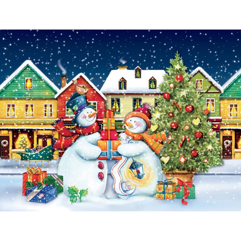 Ceaco Snow Couple Jigsaw Puzzle - 550pc