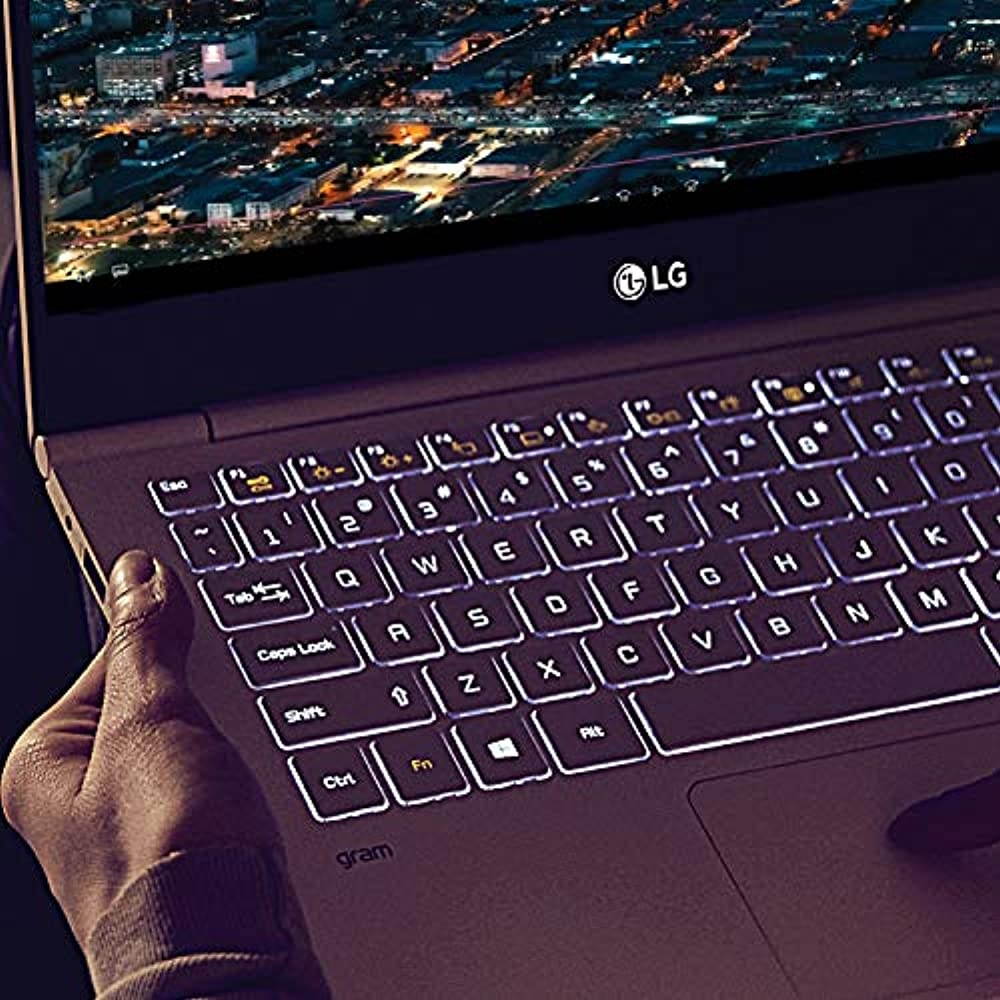 LG Gram Laptop - 15.6" Full HD IPS, Intel 10th Gen Core i5 (10210U CPU), 8GB DDR4 2666MHz RAM, 512GB NVMeTM SSD, Up to 21 Hours Battery, Intel UHD Graphics - 15Z995-U.ARS6U1 (2020) Notebook