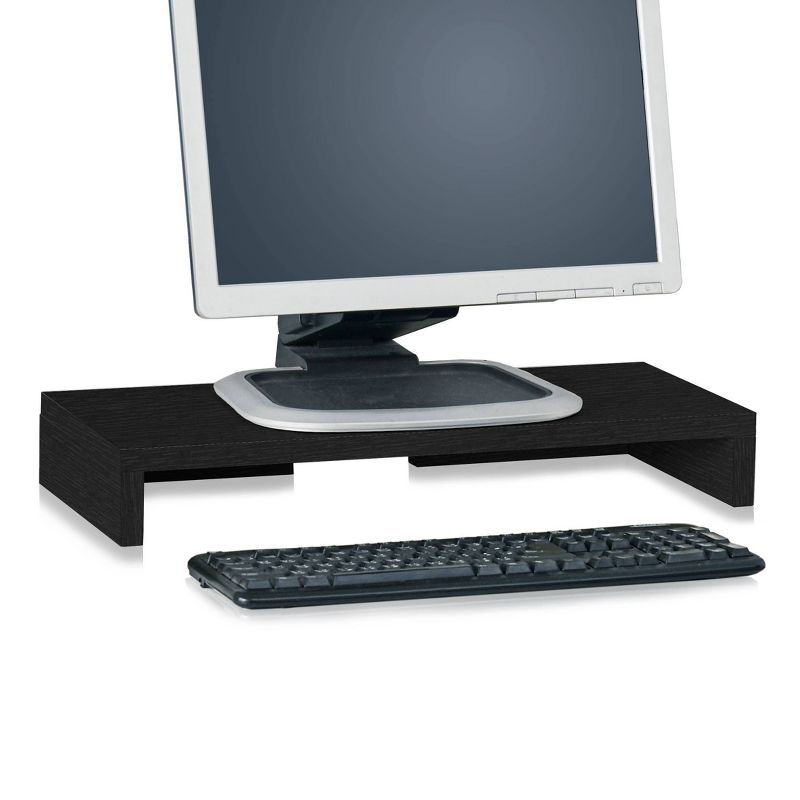 Eco Friendly Computer Monitor Stand Riser Black