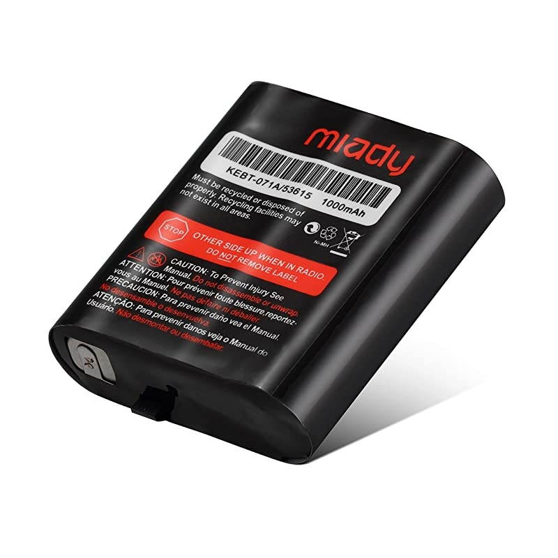 Pack of 2 TwoWay Radio Rechargeable Batteries 36V 1000mAh for Talkabout Motorola 53615 KEBT071A KEBT071B KEBT071C KEBT071D