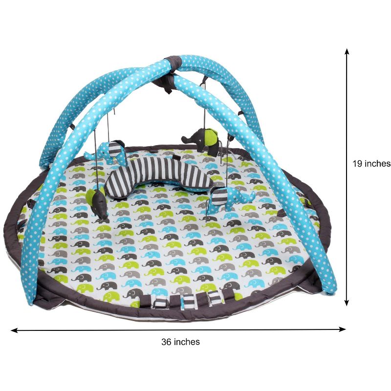 Parklon Hello Bear Smiletown Soft Baby Play Mat- Small