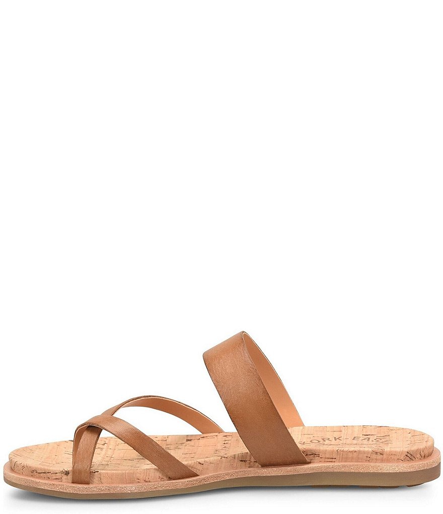 Kork-Ease Belinda Leather Flat Thong Sandals