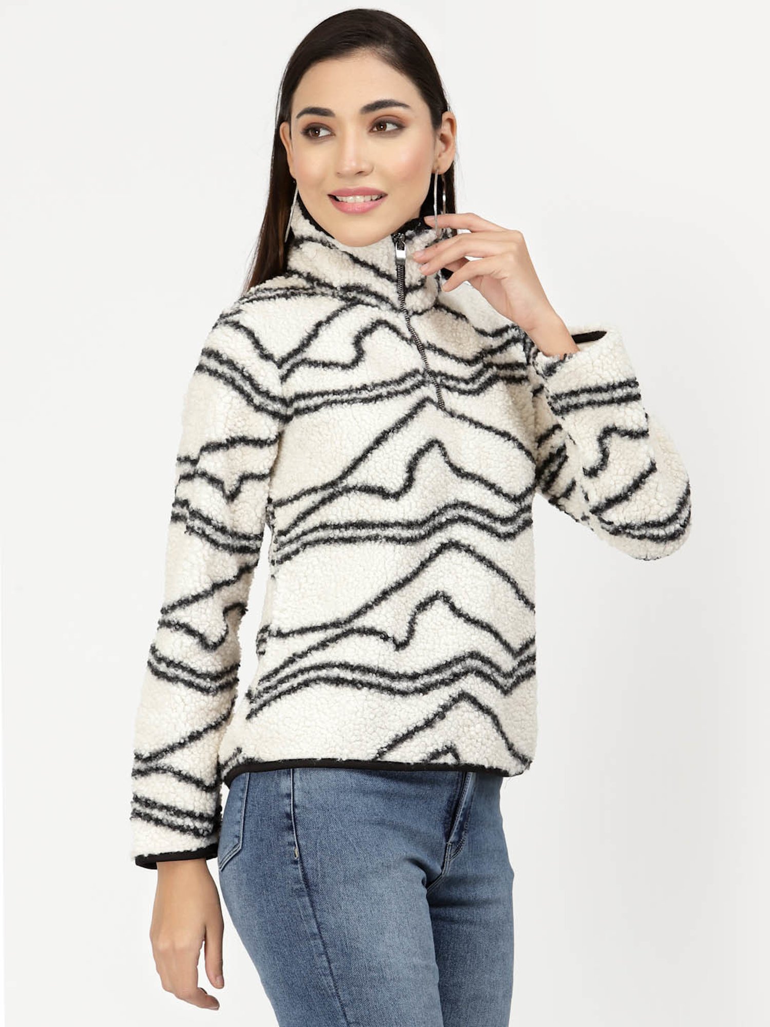 Belle Fille Yellow Patchwork Sweatshirt