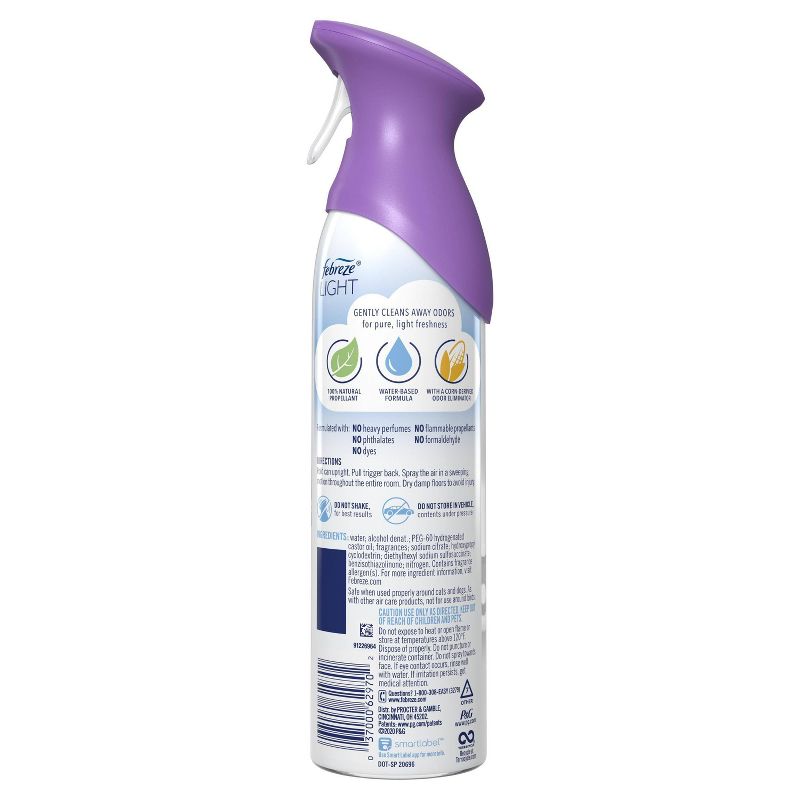 Febreze Light Odor-Eliminating Air Freshener - Lavender - 8.8 fl oz