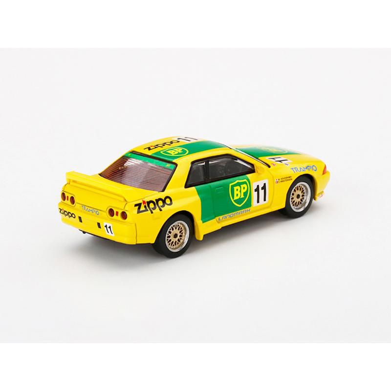 Nissan Skyline GT-R R32 Gr. A RHD #11 "BP" Japan Touring Car Championship JTCC (1993) Ltd Ed 1200 pcs 1/64 True Scale Miniatures