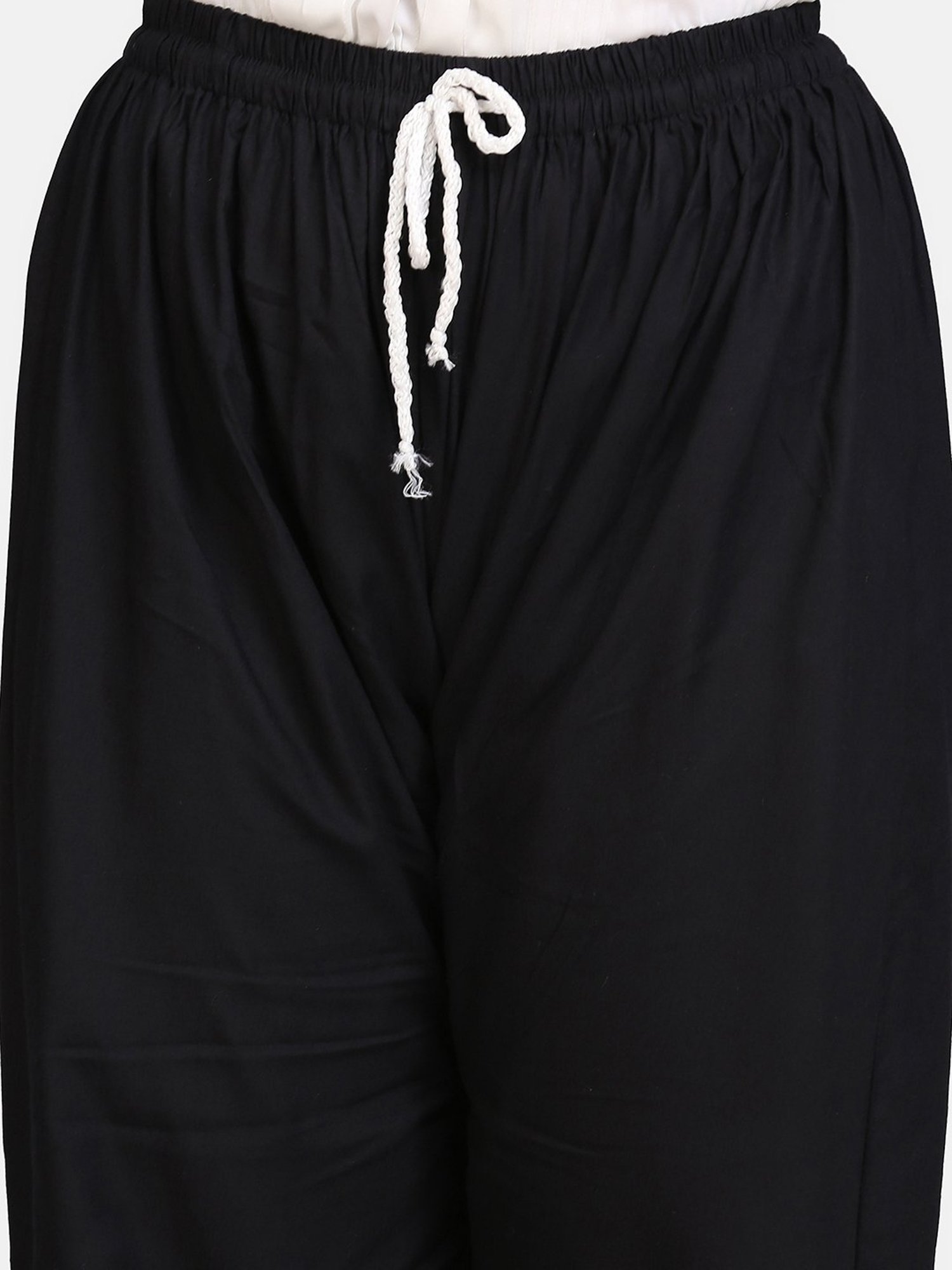 SHADES Black Chikankari Pants