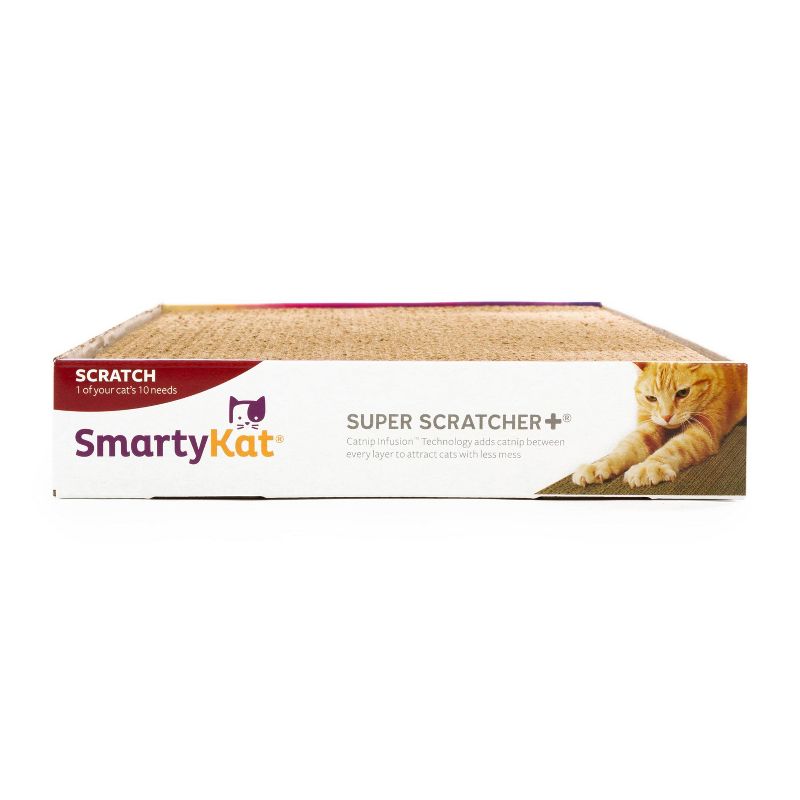 SmartyKat Super Double Wide Corrugate Cat Scratcher - 2pk