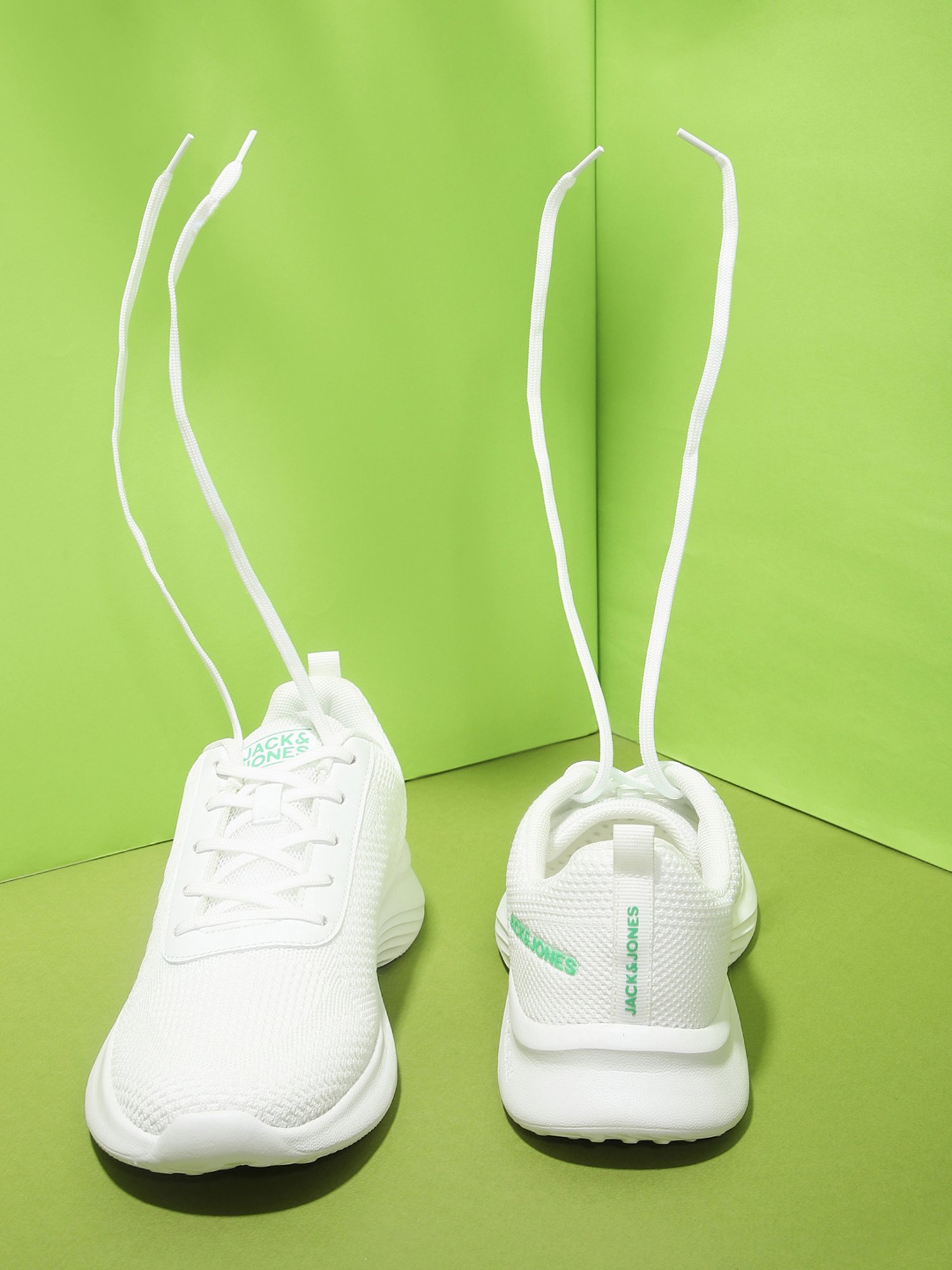 Jack & Jones Men's JFWA22 ALBERT White Casual Sneakers