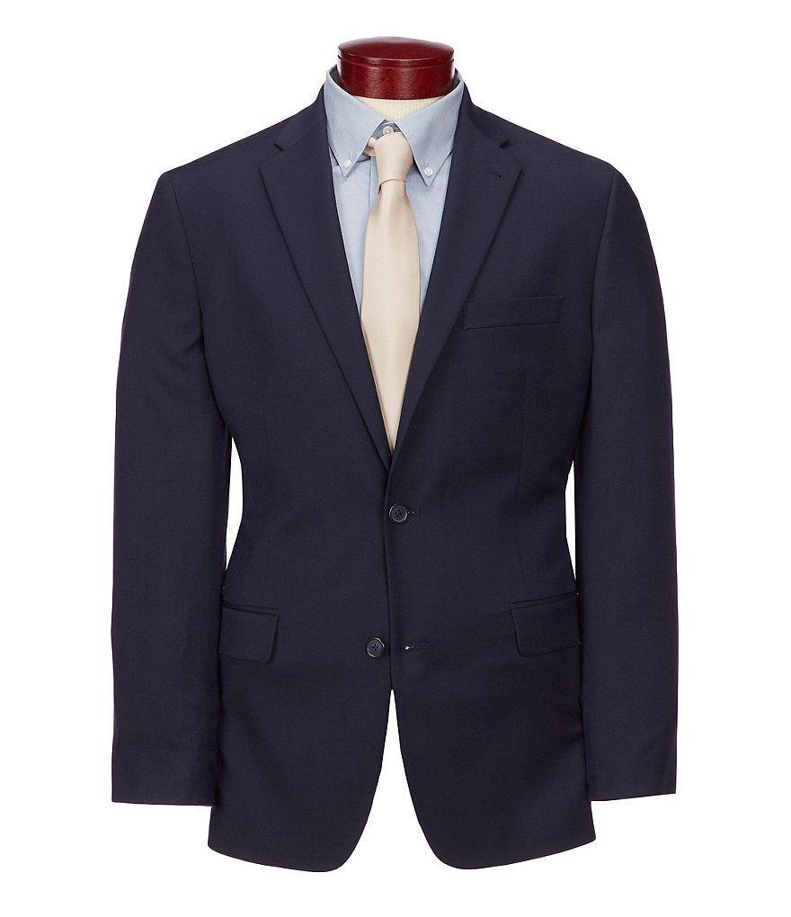 Murano Big & Tall Wardrobe Essentials Classic-Fit Suit Separates Twill Blazer