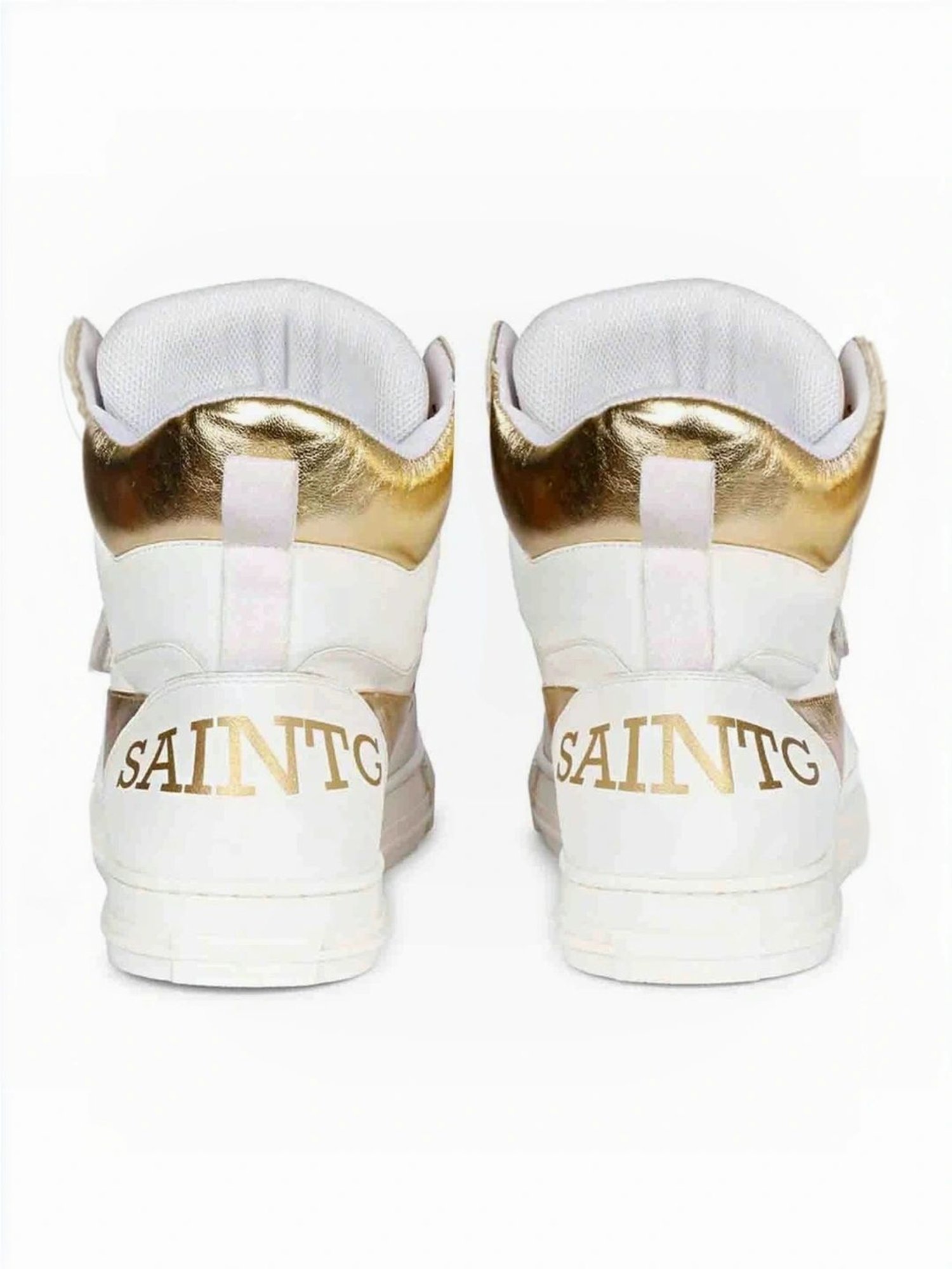 Saint G Men's Rowan Golden Ankle High Sneakers