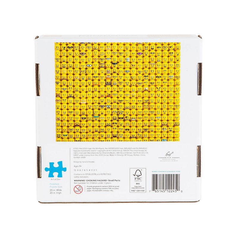 Chronicle Books LEGO Mini Figure Faces Jigsaw Puzzle - 1000pc