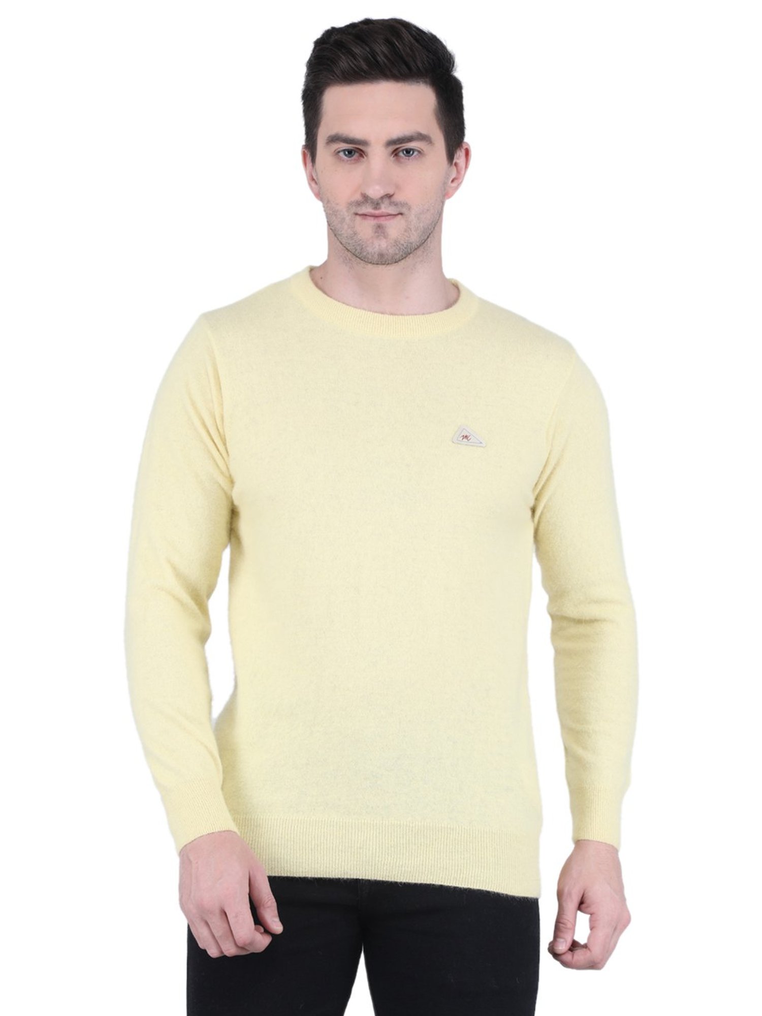 Duke Wine Self Striped Sweater