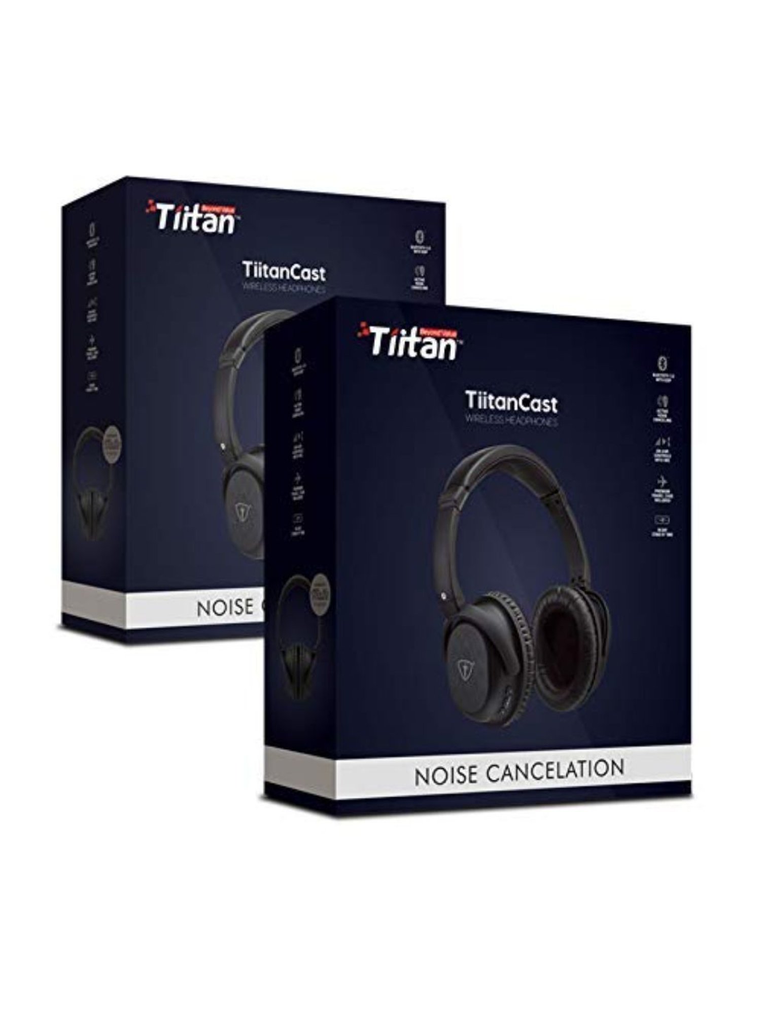 Major IV On Ear Wireless Bluetooth Headphone with Microphone (Black, True Wireless)