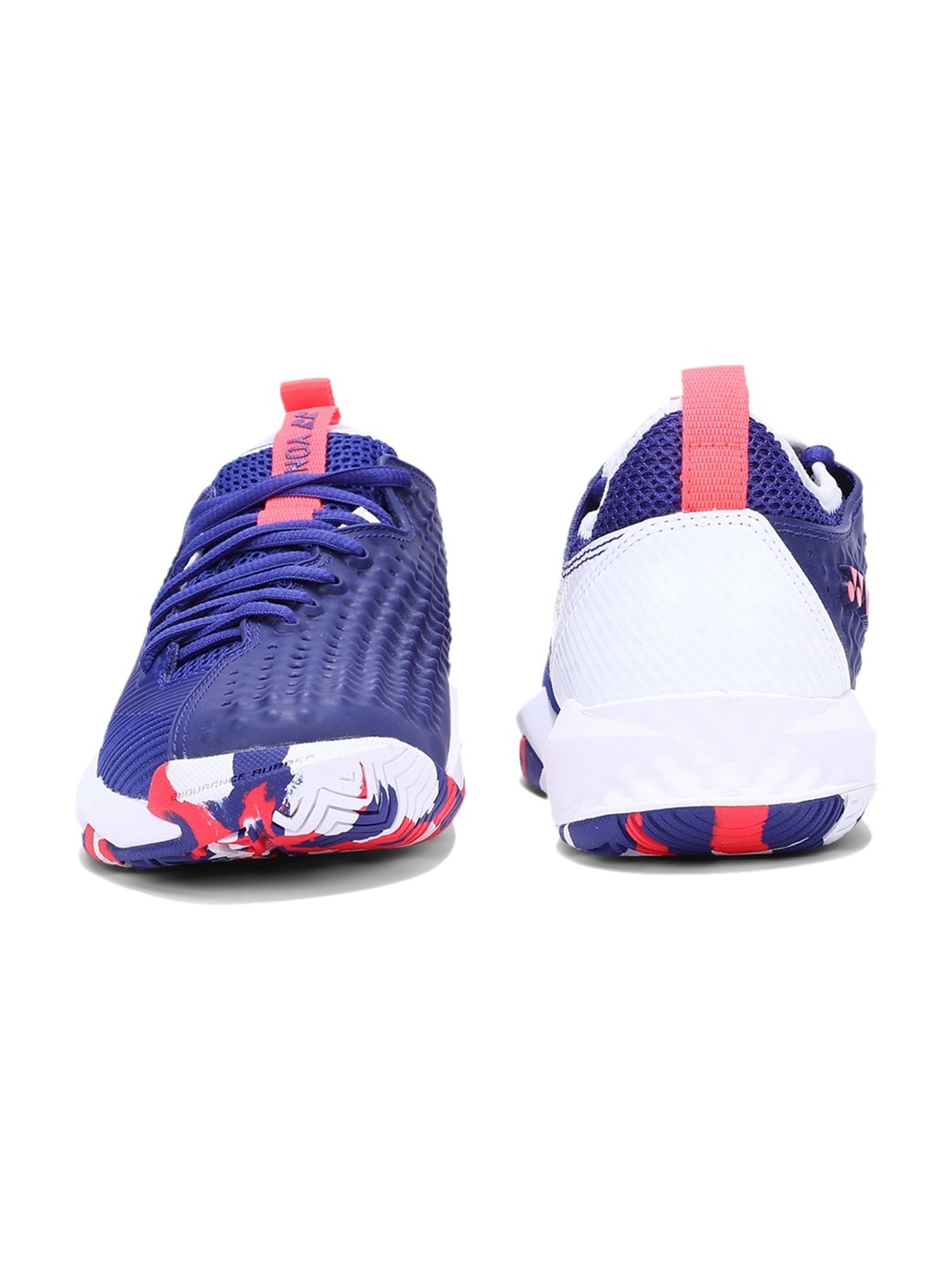 Yonex TENNIS SHOE FUSIONREV4 BLUE NON MARKING POWER CUSHION+