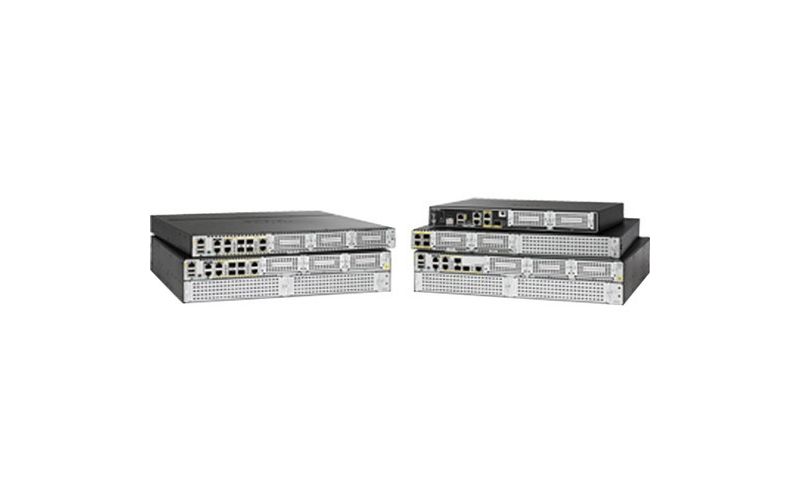 Cisco 4331 Router - 3 Ports - Management Port - 6 Slots - Gigabit Ethernet - 1U - Rack-mountable, Wall Mountable