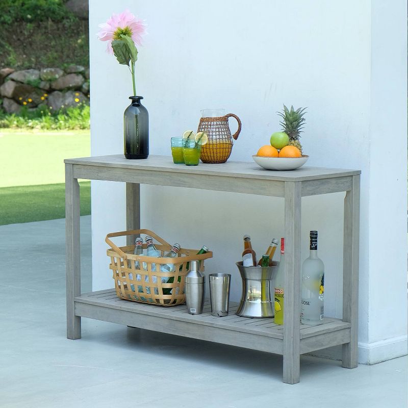 Westlake Patio Console Table - Gray - Cambridge Casual
