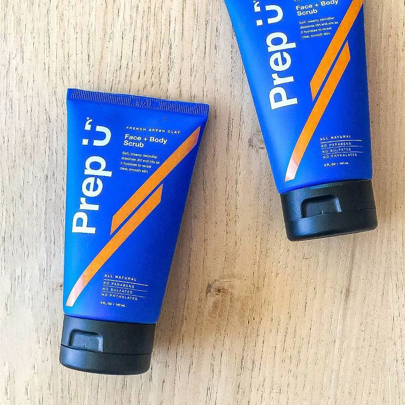 Prep U Face + Body Scrub - 5 fl oz