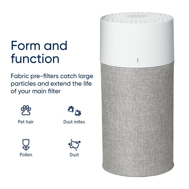 Blueair Replacement Pre-Filter Winter Reed 411 Auto Light Gray