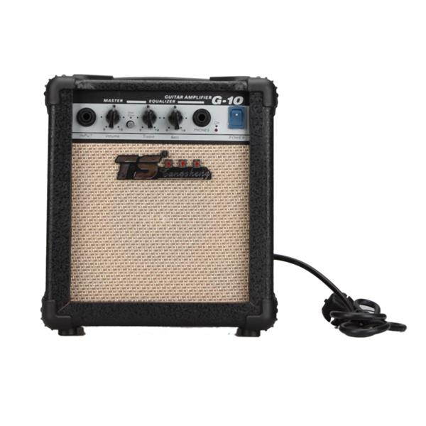 High-Peformance  Guitar Amplifier Black Suitable for Acoustic and Electric Guitars Not for Bass