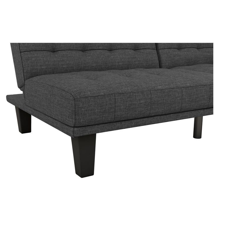 Dexter Futon Lounger Gray - Dorel Home Products