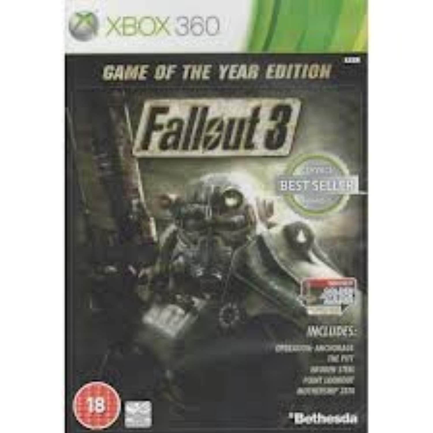 fallout 3: game of the year edition - classic (xbox 360)